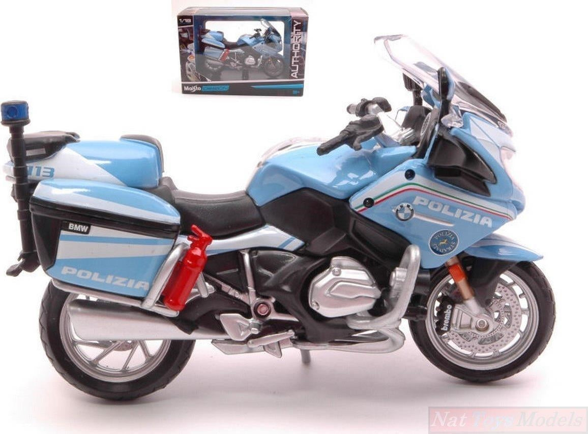 Maisto: Moto Polizia Bmw R 1200 Rt 1:18