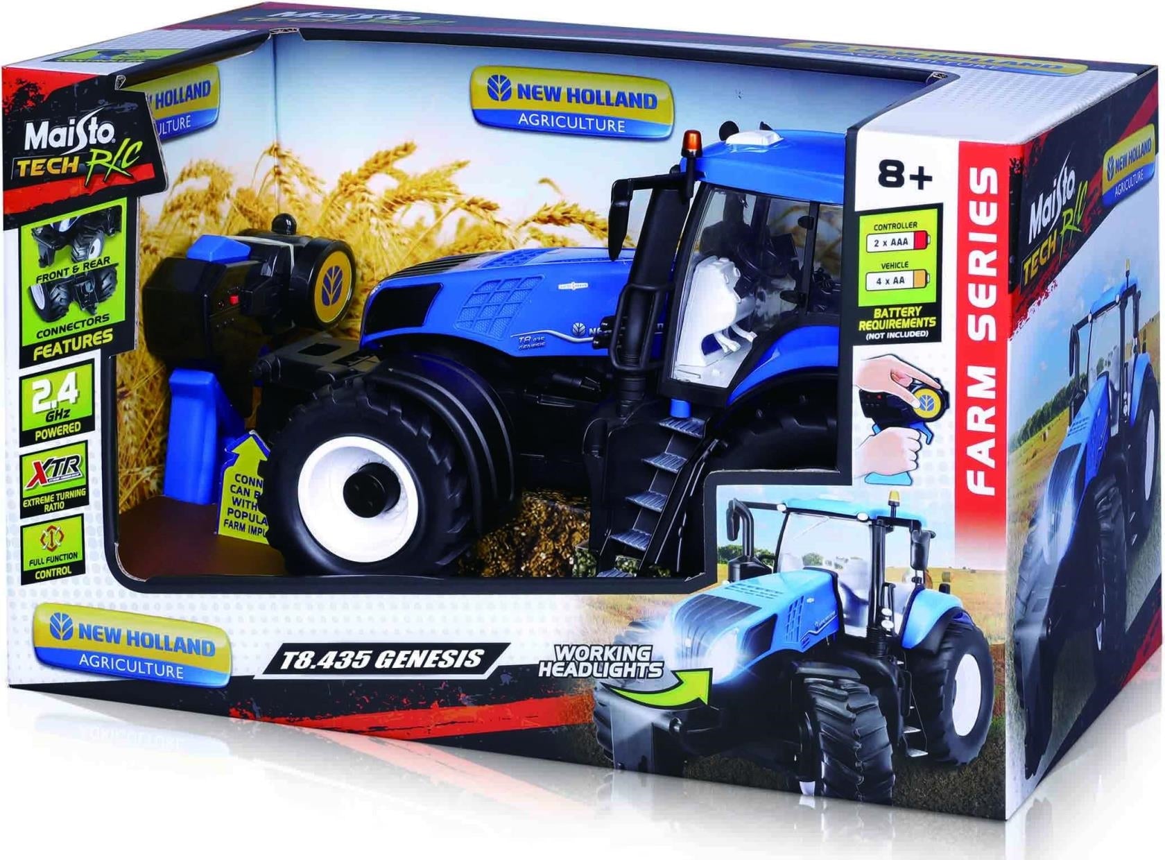 Maisto: Tech - Rc Trattore New Holland 2.4 Ghz