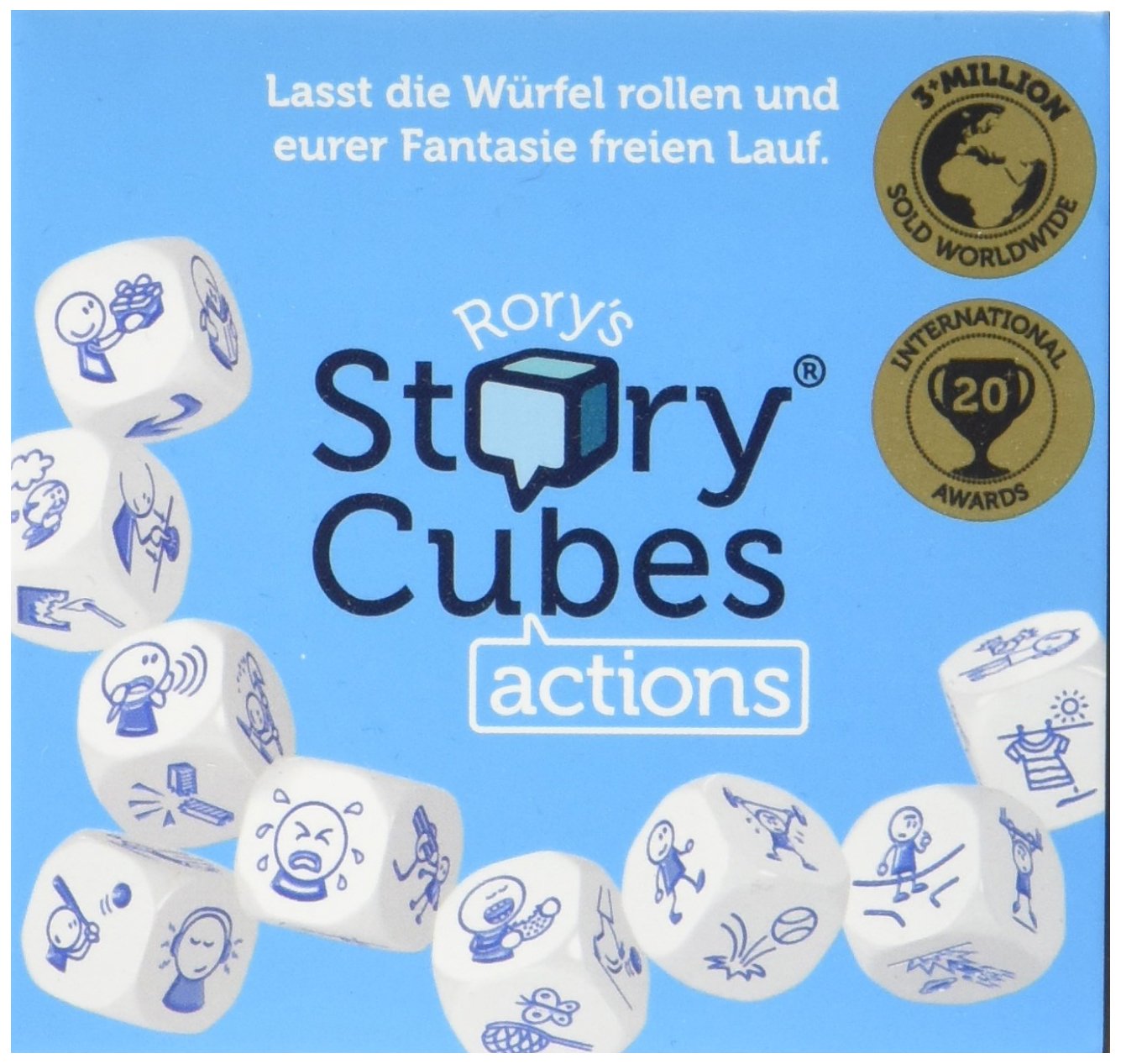 Rory's Story Cubes: Actions (azzurro)