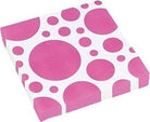 Amscan: Solid Colour Dots Pink - 20 Tovaglioli 33X33 Cm