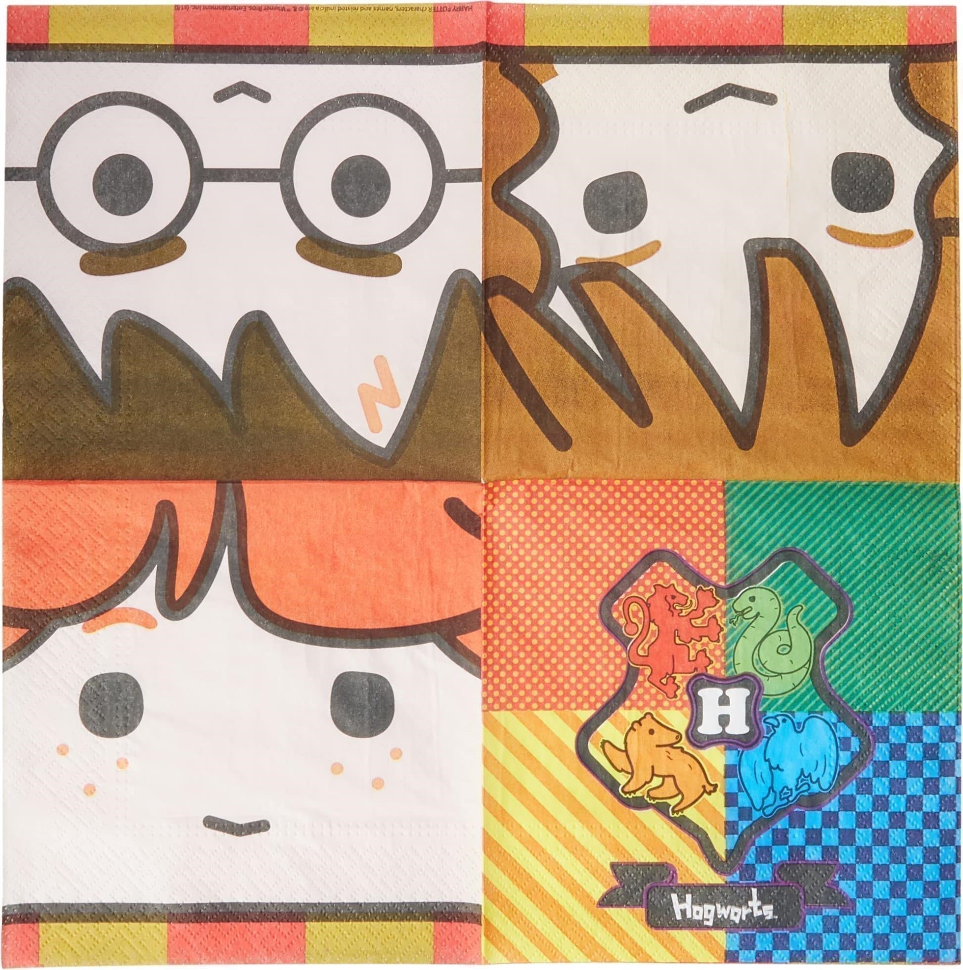 Amscan: 16 Napkins Harry Potter 33 X 33 Cm