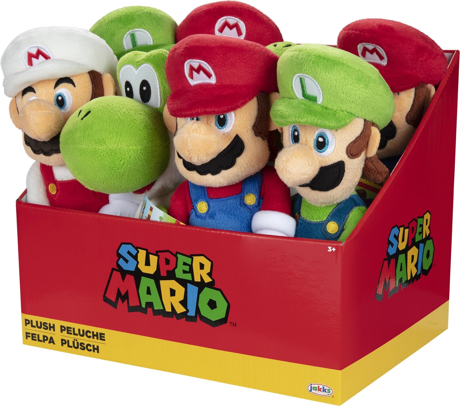Nintendo: Jakks - Super Mario - Personaggi (Plush / Peluche) (Assortimento)
