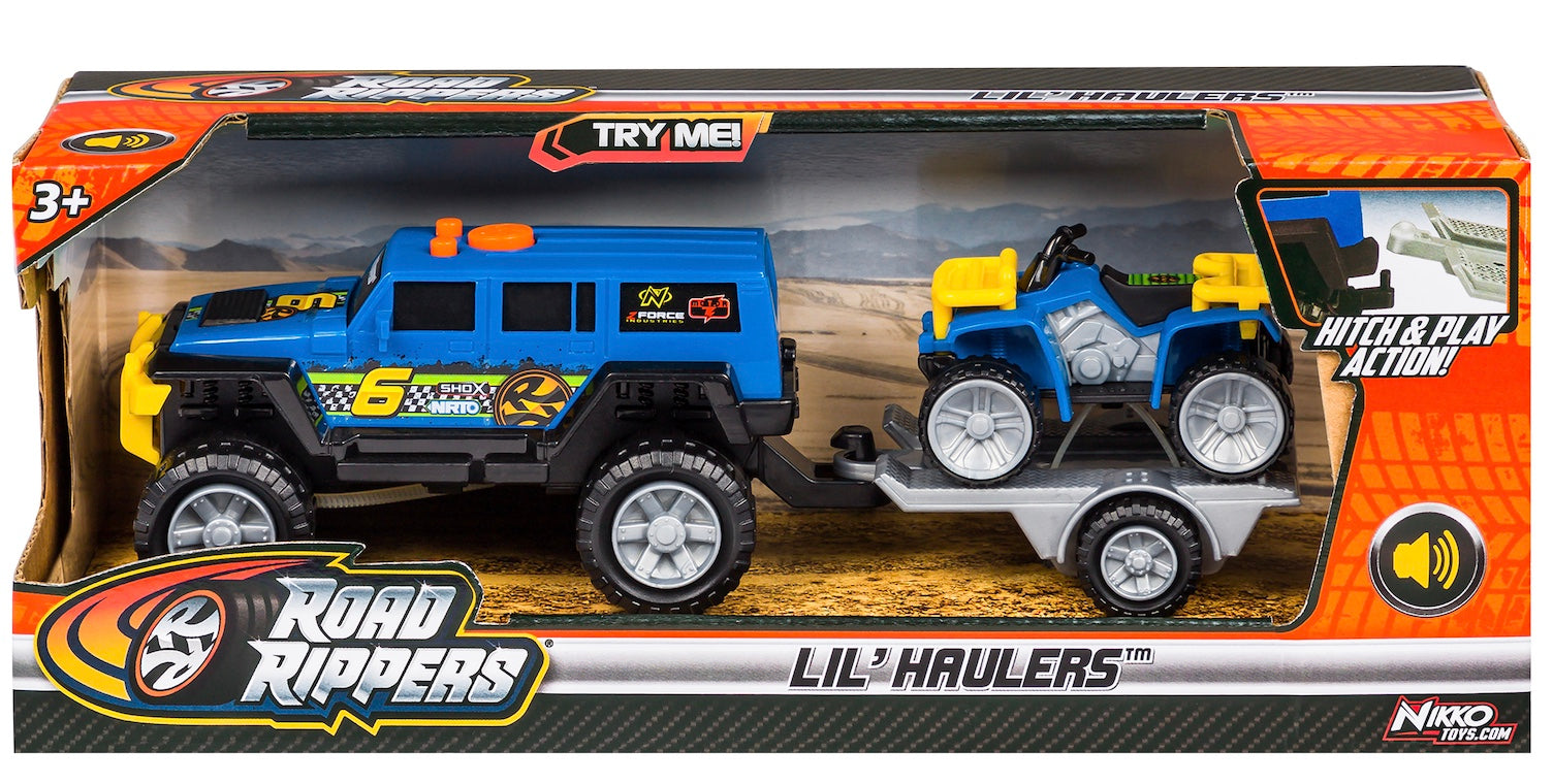 Nikko Toys: Suv Con Carrello Porta Quad (20Cm)