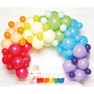 Amscan: Diy Balloon Garland Rainbow 78 Balloons