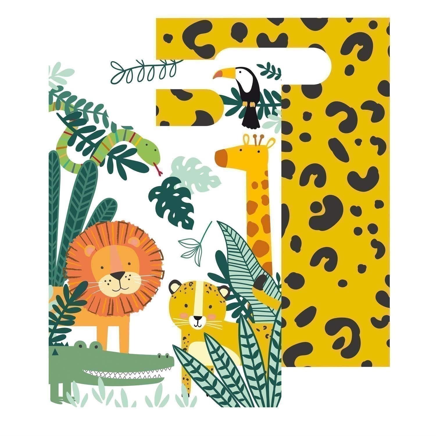 Amscan: 8 Paper Bags Get Wild