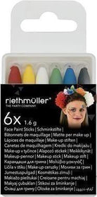 Amscan: 6 Make Up Sticks Halloween (Grease Crayons) H