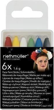Amscan: 6 Make Up Sticks Halloween (Grease Crayons) H