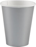 Amscan: 8 Cups Silver Paper 250 Ml Sup