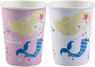 Amscan: 8 Cups Be A Mermaid Paper 250 Ml Sup