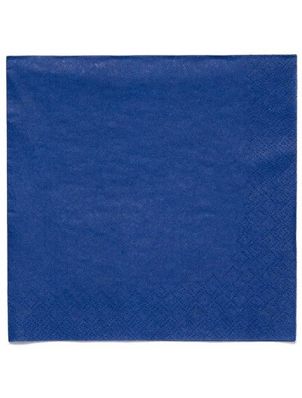 Amscan: 20 Napkins Blueberry 33 X 33Cm