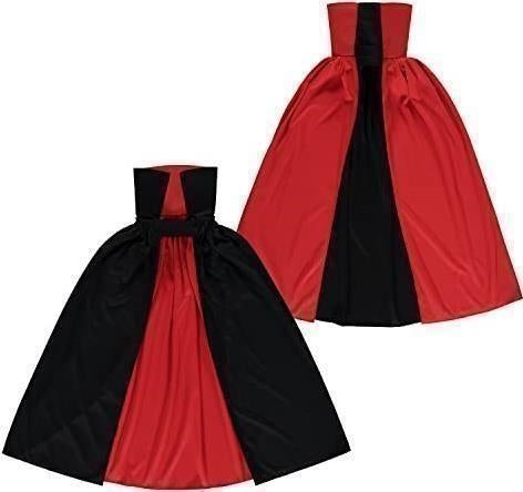 Costume Accessory Reversible Cape With Collar H