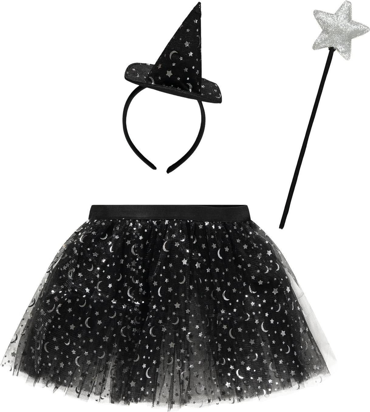 Accessory Kit Witch Set With Stars H