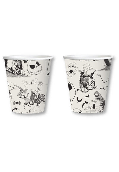 8 Cups Nightmare Before Christmas Paper 266 Ml H