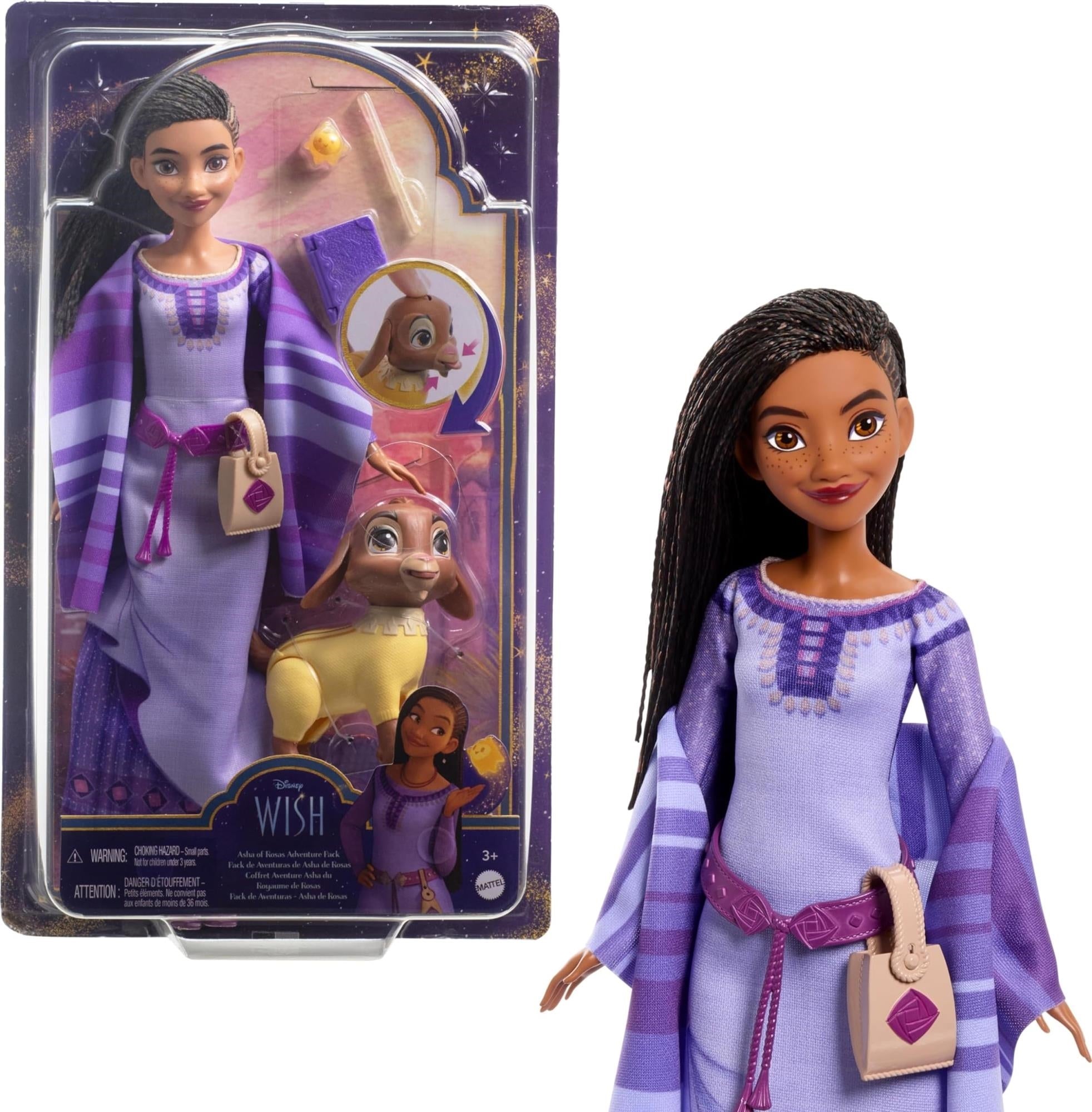 Disney: Mattel - Wish Set Avventure Con Asha Di Rosas