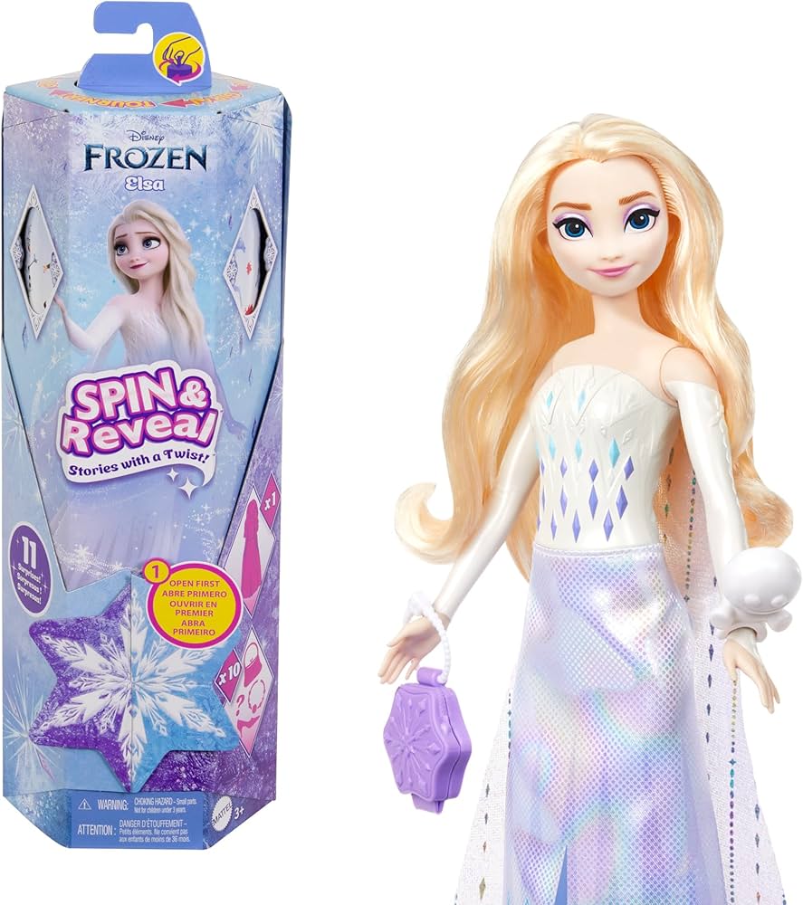 Disney: Mattel - Frozen - Spin & Reveal (Assortimento)