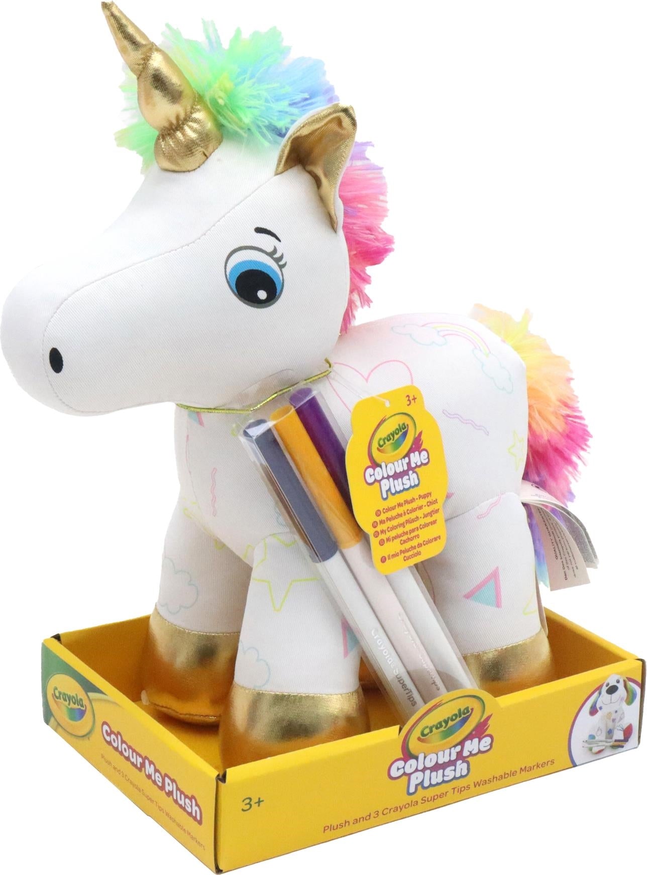 Crayola: Colora Il Tuo Peluche - Unicorno