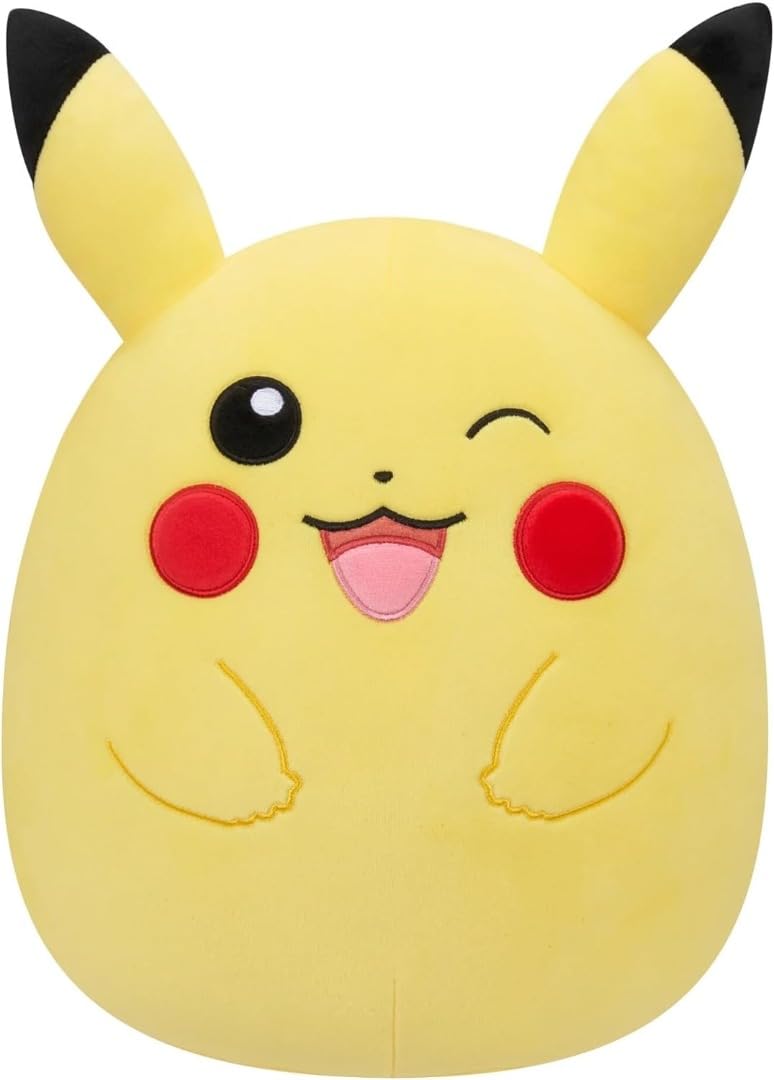 Pokemon: Squishmallows - Winking Pikachu - Peluche Medium