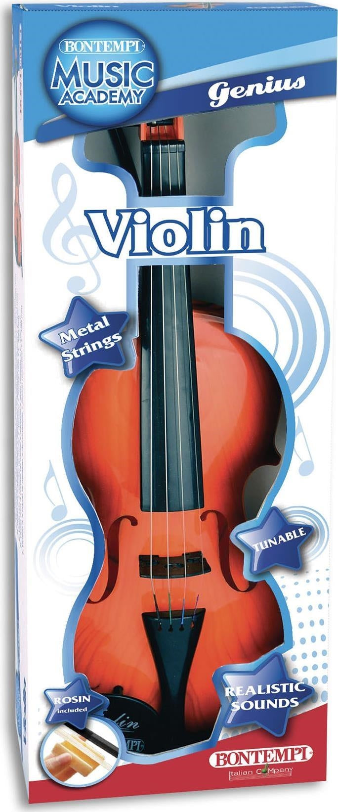 Bontempi 29 1100 - Toy Band Star - Violino Classico A 4 Corde Di Metallo Accordabile
