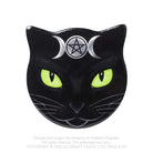 Alchemy: Triple Moon Cat Ceramic Individual Coaster (Sottobicchiere)