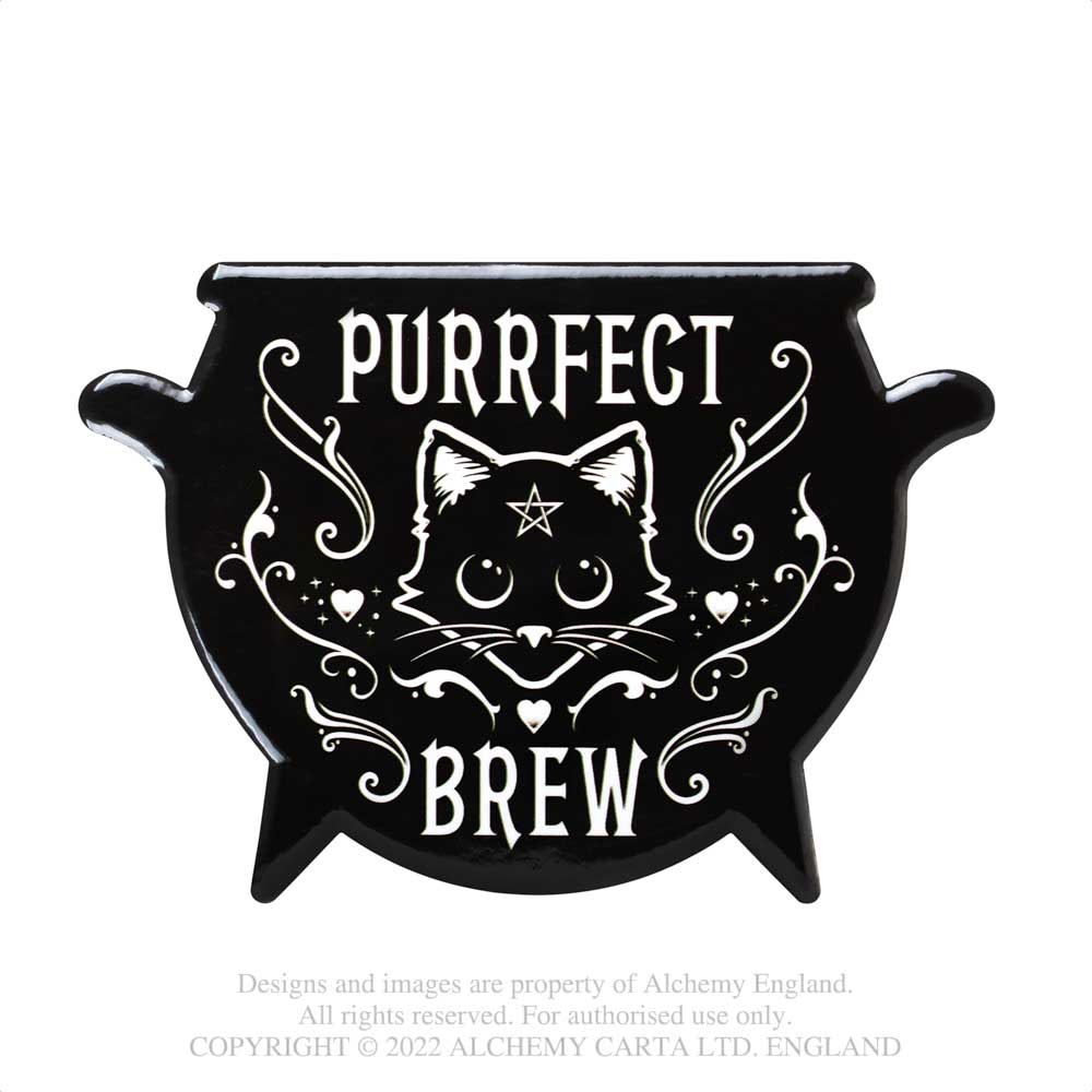 Alchemy: Purrfect Brew (Sottobicchiere In Ceramica)