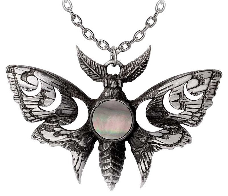 Alchemy: Lunar Moth Necklace