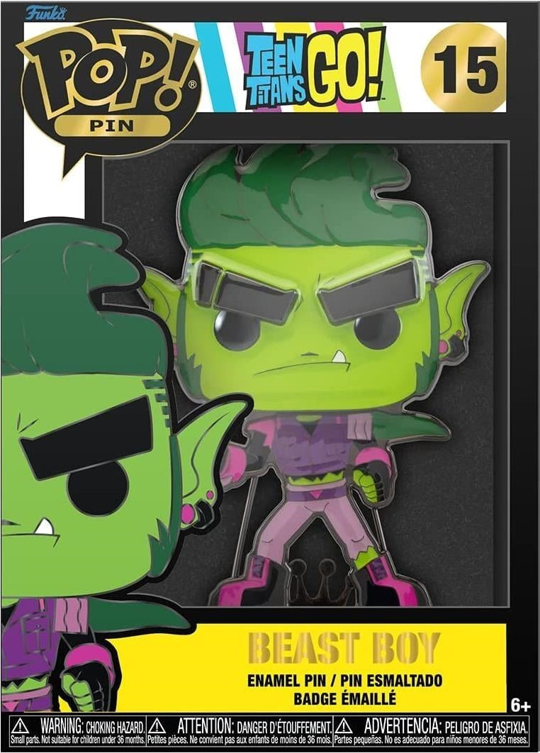 Teen Titans Go!: Funko Pop! Pin - Beast Boy (Enamel Pin / Spilla Smaltata)