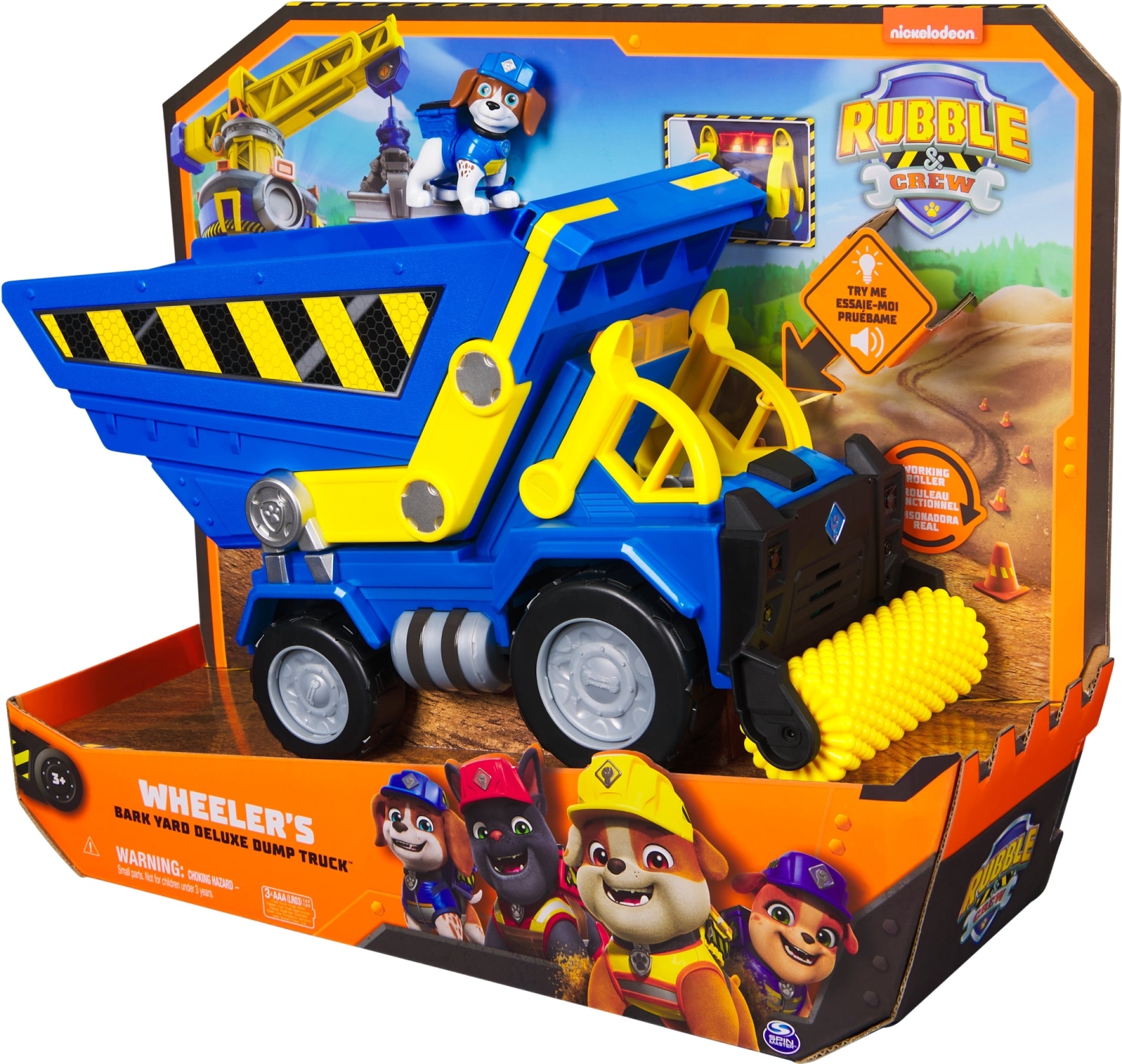 Rubble & Crew: Spin Master - Veicolo Deluxe Di Wheeler