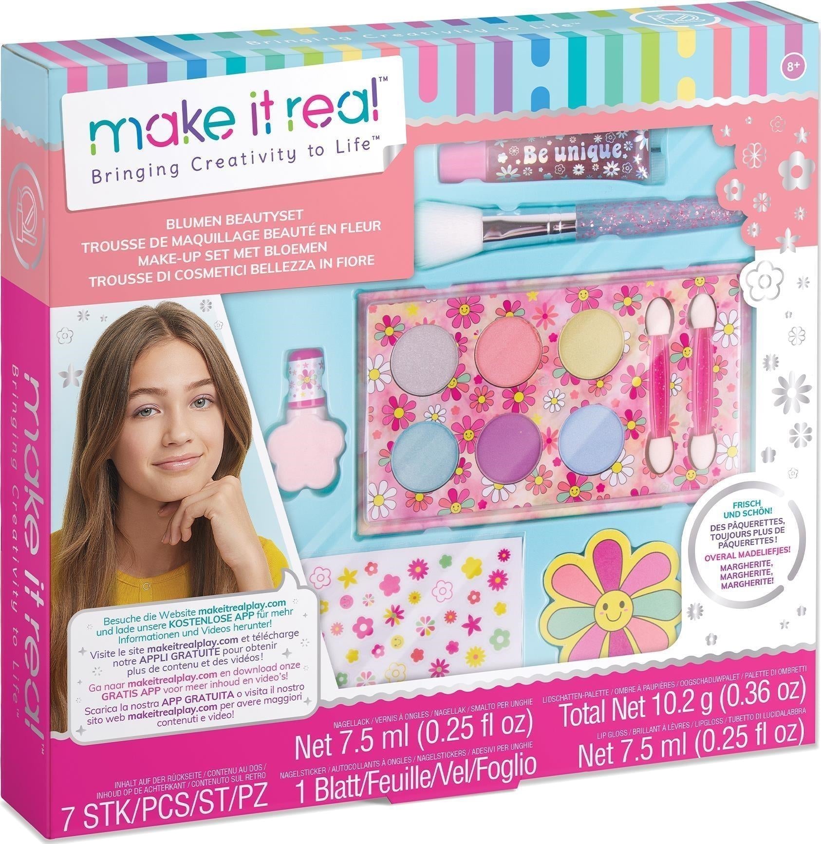 Make It Real: Trousse Di Cosmetici Bellezza In Fiore