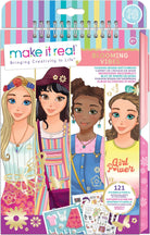 Make It Real: Blocco Da Disegno Stilista: Magia In Fiore