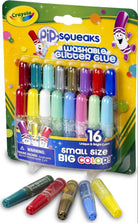 Crayola: 16 Mini Colle Glitter Lavabili