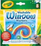 Crayola: 8 Pennarelli Per Vetro