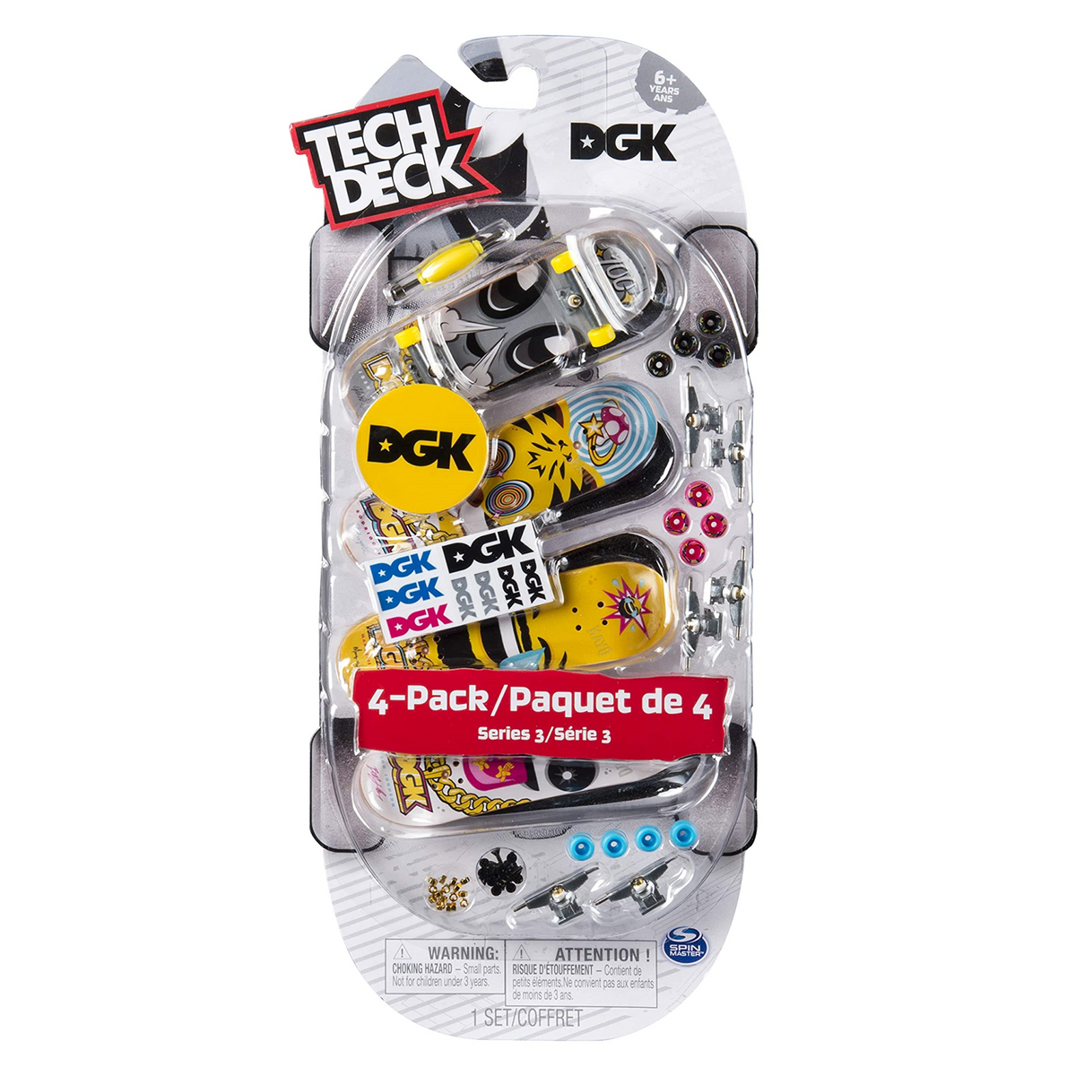 Spin Master: Tech Deck - Pack Deluxe Da 4 Skate
