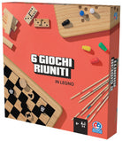 Editrice Giochi: 6 Giochi Riuniti In Legno