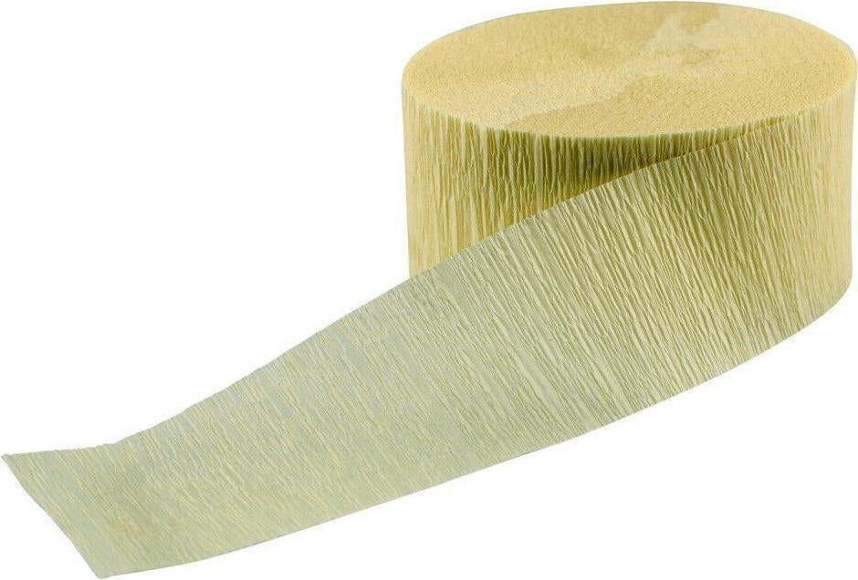 Amscan: Streamer Crepe S/C:Yellow Ss