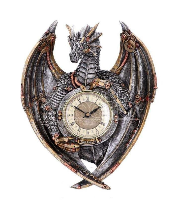 Nemesis Now: Steampunk Dragon Wall Clock