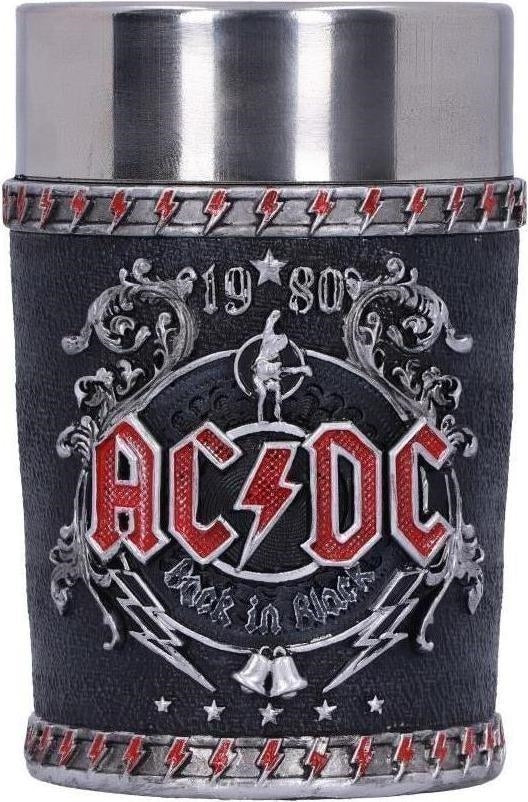 Ac/Dc: Nemesis Now - Back In Black Shot Glass 8.5Cm