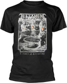 Testament: Titans Of Creation (Grey) Europe 2020 Tour (T-Shirt Unisex Tg. L)