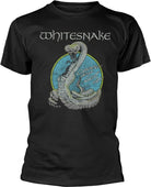 Whitesnake: Circle Snake (T-Shirt Unisex Tg. M)