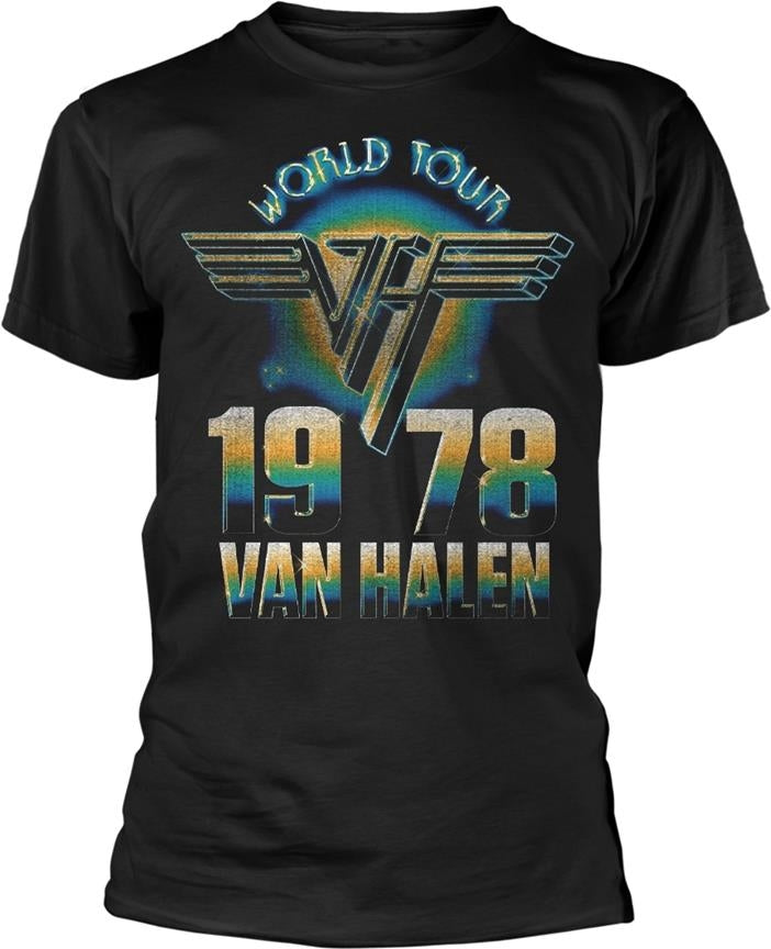 Van Halen: World Tour 78 (T-Shirt Unisex Tg. 4XL)