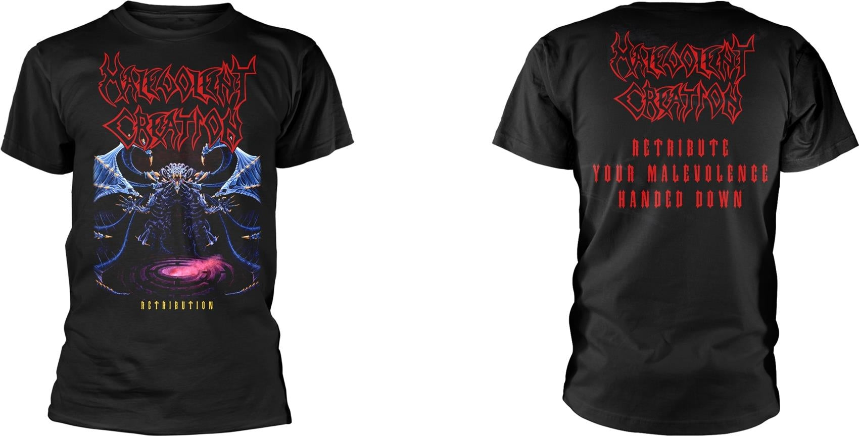 Malevolent Creation: Retribution (T-Shirt Unisex Tg. M)