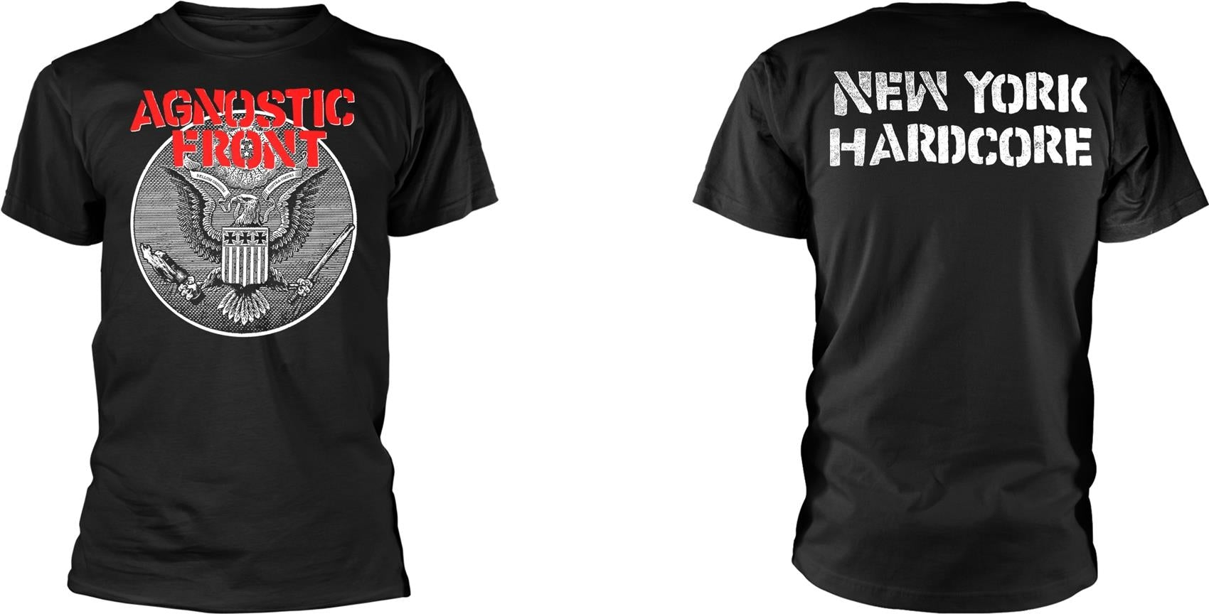 Agnostic Front: Against All Eagle (T-Shirt Unisex Tg. S)