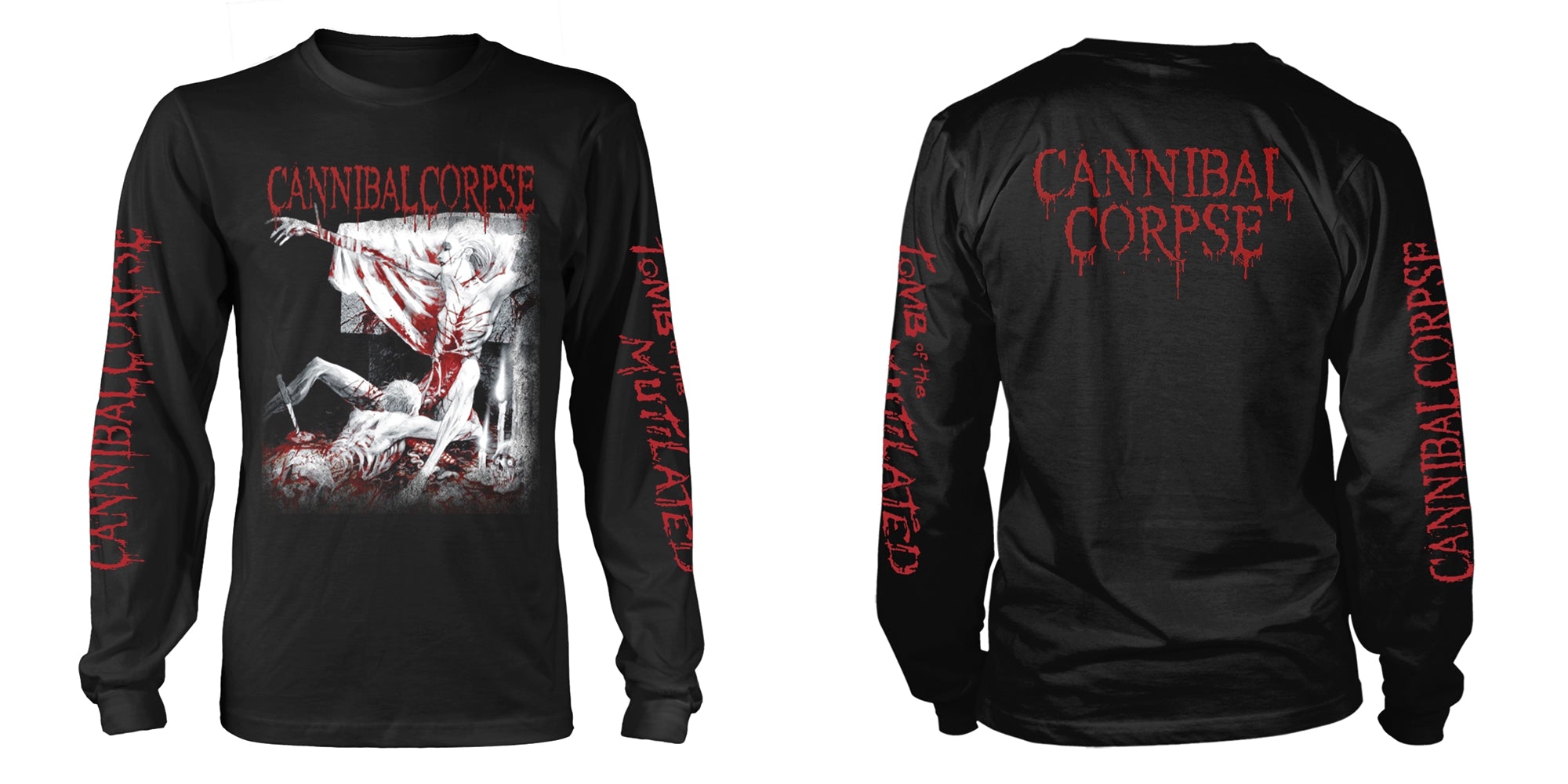 Cannibal Corpse: Tomb Of The Mutilated (Explicit) (Maglia Manica Lunga Unisex Tg. M)