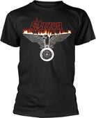 Saxon: Wheels Of Steel (T-Shirt Unisex Tg. L)
