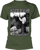 Burzum: Filosofem (Green) (T-Shirt Unisex Tg. L)