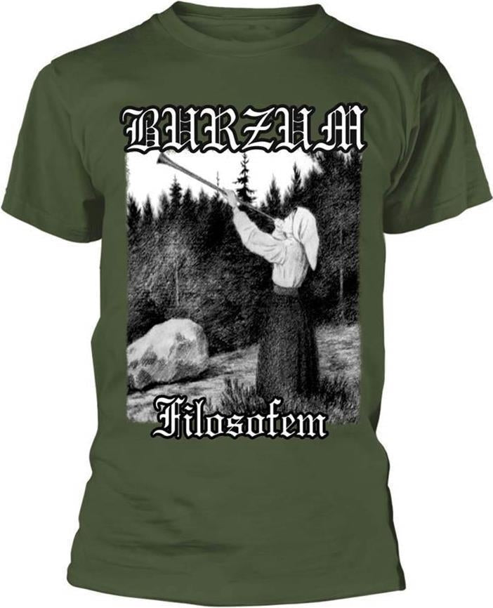 Burzum: Filosofem (Green) (T-Shirt Unisex Tg. L)