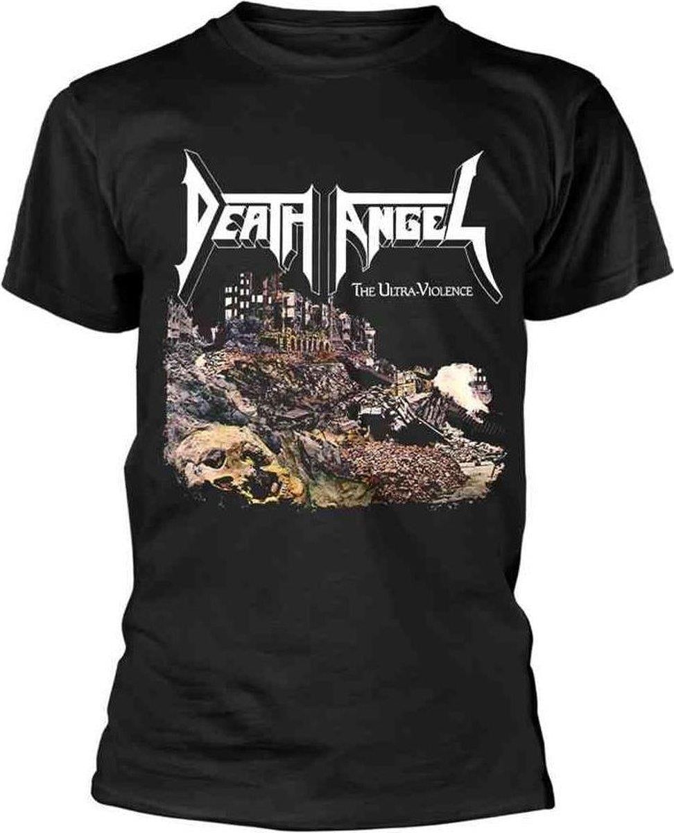 Death Angel: The Ultra-Violence (Black) (T-Shirt Unisex Tg. L)