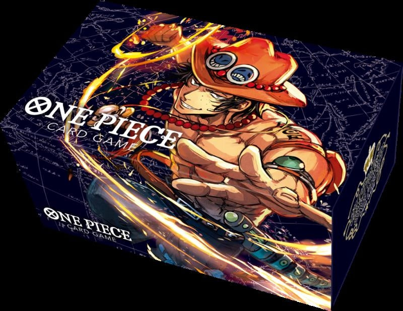 One Piece: Bandai - Card Game Playmat And Storage Box Set - Portgas.D.Ace