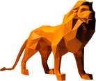 Papercraft World: Standing Lion (Model Design - 3D)