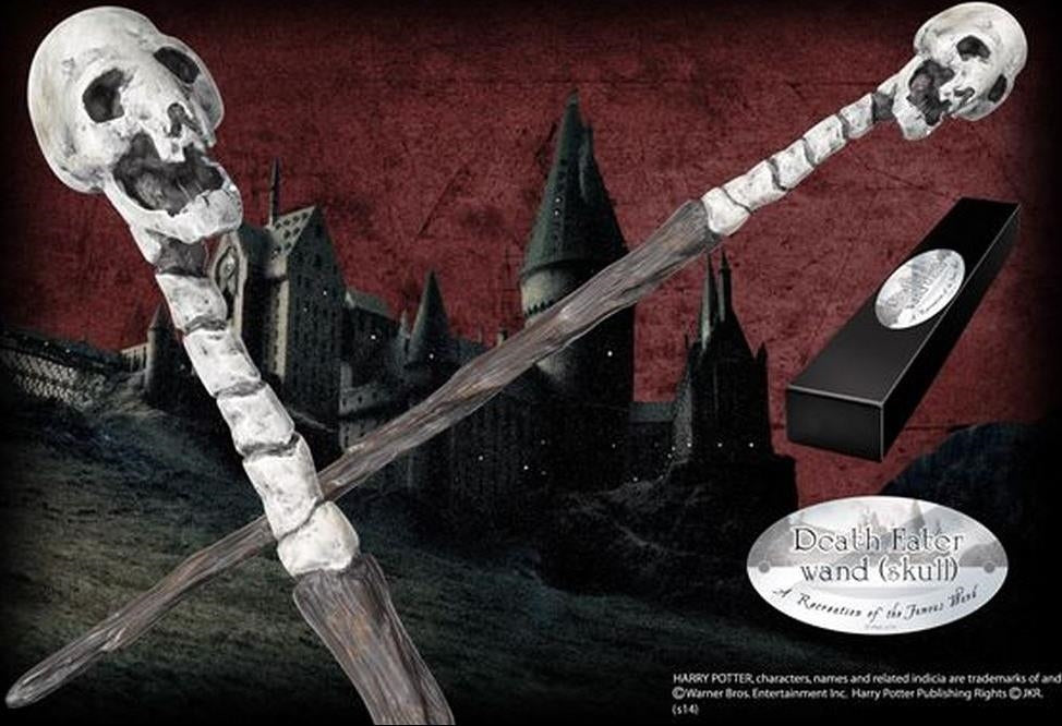 Noble NN8221 - Harry Potter - Mangiamorte Skull (Bacchetta Magica)