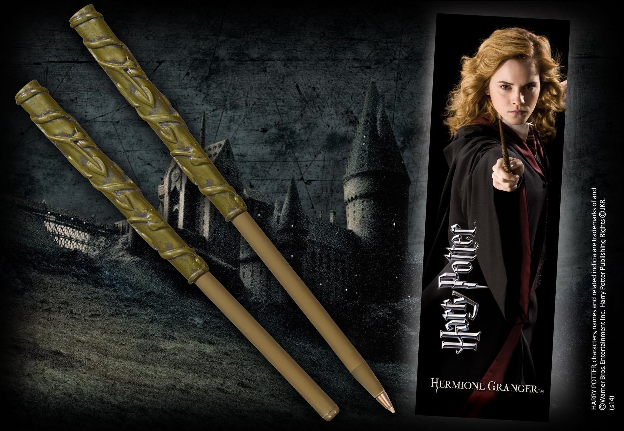 Harry Potter: Noble Collection - Hermione (Bacchetta Penna+Segnalibro)